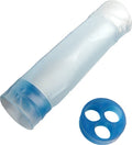 MULTI WIRE SPLICE/Sealing Sleeve, blue. Inside diameter: 14.22 mm Recovered Diameter: 12.7 mm Length: 58.42 mm