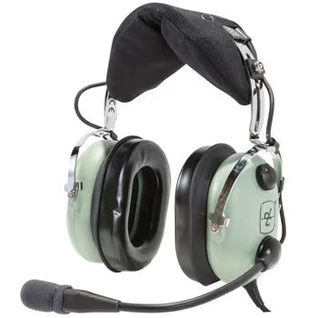 David Clark Aviation Headsets David Clark Aviation Headset | Stereo, Straight Cord, Dual Plug, Flex Boom, M-7/A 40422G-01 David Clark Aviation Headset | Stereo, Straight Cord, Dual Plug, Flex Boom, M-7/A