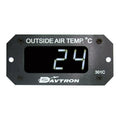 Davtron Flight Instruments M301 Digital Outside Air Temperature Gauge M301C-A-WHT M301 Digital Outside Air Temperature Gauge