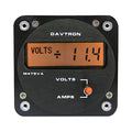 Davtron Flight Instruments M475VA Voltage & Dual Amperage Meter M475VA-R-5V M475VA Voltage & Dual Amperage Meter
