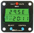 Davtron Flight Instruments M803 Digital Clock Chronometer, O.A.T., Voltage Gauge M803-5V-NVG M803 Digital Clock Chronometer, O.A.T., Voltage Gauge