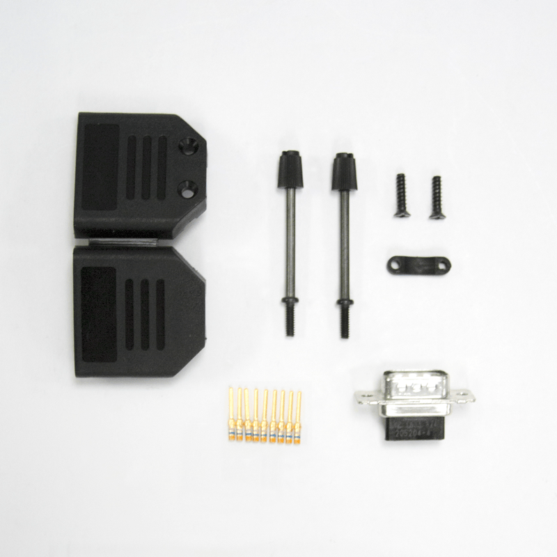 Dynon Avionics Aircraft Parts & Accessories Connector Kit:  Male, D-sub 9-pin 100830-000 Connector Kit:  Male, D-sub 9-pin
