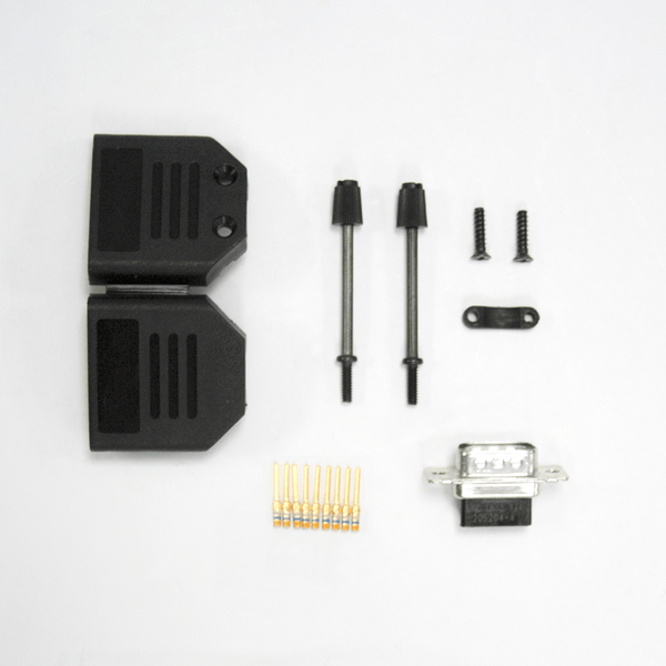 Dynon Avionics Aircraft Parts & Accessories Connector Kit:  Male, D-sub 9-pin 100830-000 Connector Kit:  Male, D-sub 9-pin