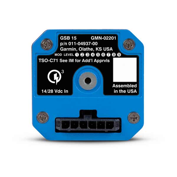 Garmin Aircraft USB Charger Garmin GSB 15 | Dual USB Type-A Garmin GSB 15 | Dual USB Type-A