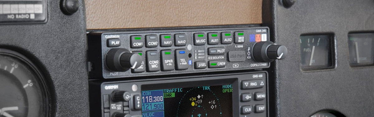 Garmin Audio Panels Garmin GMA™ 345 | Aviation Audio Panel with Bluetooth® 010-01319-03 Garmin GMA™ 345 | Aviation Audio Panel with Bluetooth®
