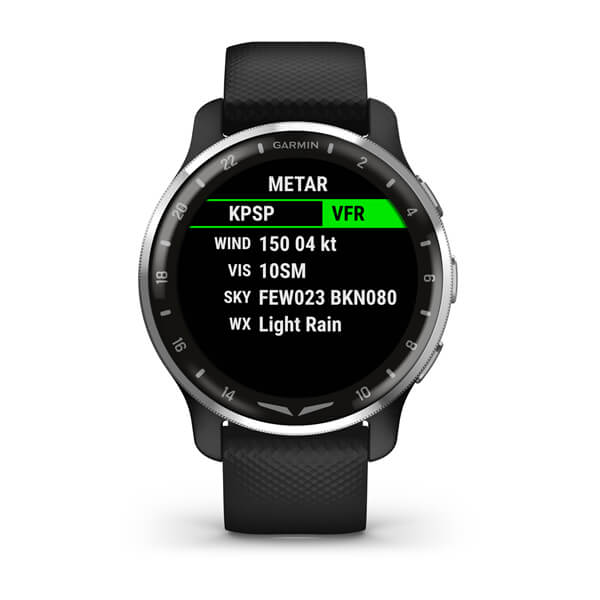 Garmin Aviation GPS Wearables & Apps Garmin D2™ Air X10 | Aviator Smartwatch Garmin D2™ Air X10 | Aviator Smartwatch