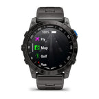 Garmin Aviation GPS Wearables & Apps Garmin D2™ Mach 1 Pro  Aviator Smartwatch | Pilot Watch 010-02804-82 Garmin D2™ Mach 1 Pro  Aviator Smartwatch | Pilot Watch