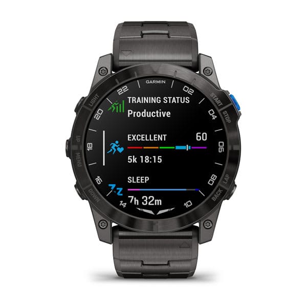 Garmin Aviation GPS Wearables & Apps Garmin D2™ Mach 1 Pro  Aviator Smartwatch | Pilot Watch 010-02804-82 Garmin D2™ Mach 1 Pro  Aviator Smartwatch | Pilot Watch