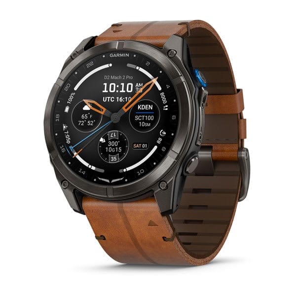 Garmin Aviator Smartwatch Garmin D2 Mach 2 Pro | Aviator Smartwatch with LTE & Satellite 010-03199-52 Garmin D2 Mach 2 Pro | LTE + Satellite Aviator Smartwatch