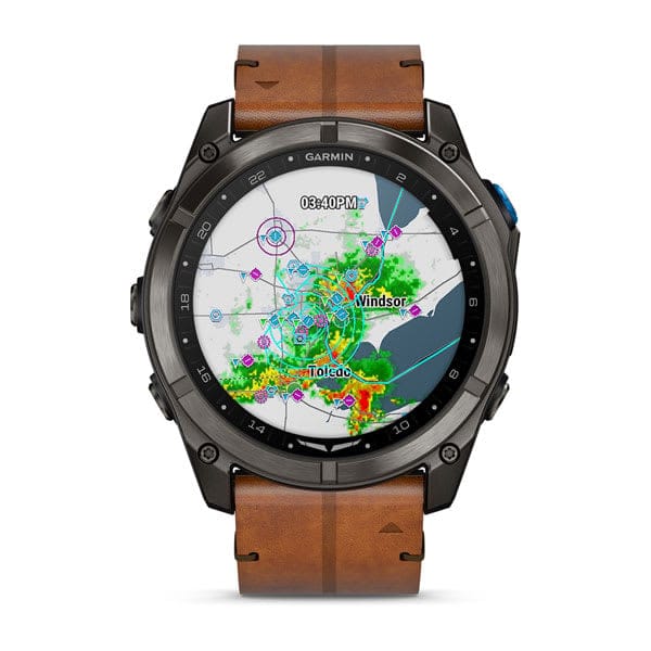Garmin Aviator Smartwatch Garmin D2 Mach 2 Pro | Aviator Smartwatch with LTE & Satellite 010-03199-52 Garmin D2 Mach 2 Pro | LTE + Satellite Aviator Smartwatch