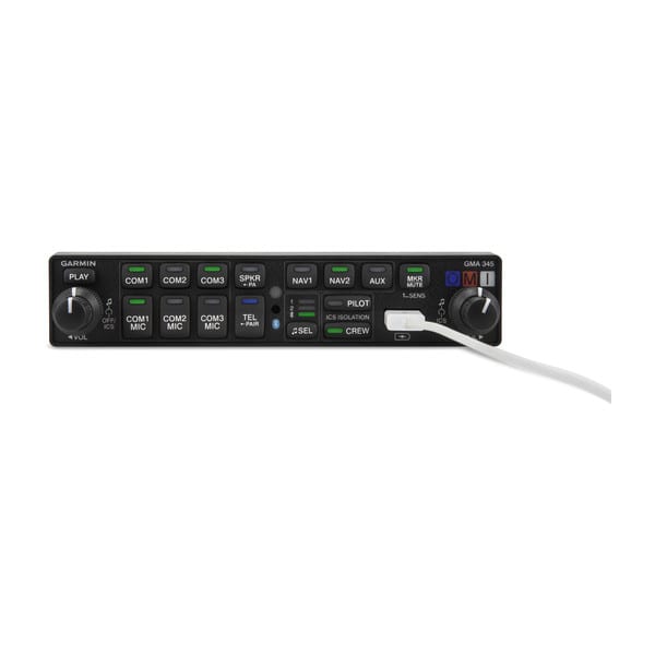 Garmin COMM Radios & Audio Panels Garmin GMA™ 345 | Aviation Audio Panel with Bluetooth® | 3 - Comm 010-01319-23 Garmin GMA™ 345 | Aviation Audio Panel with Bluetooth® | 3 - Comm