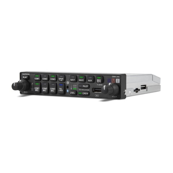 Garmin COMM Radios & Audio Panels Garmin GMA™ 345 | Aviation Audio Panel with Bluetooth® | 3 - Comm 010-01319-23 Garmin GMA™ 345 | Aviation Audio Panel with Bluetooth® | 3 - Comm