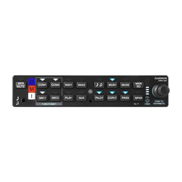 Garmin COMM Radios & Audio Panels Garmin GMA™ 350c | Aviation Audio Panel 010-00871-81 Garmin GMA™ 350c | Aviation Audio Panel