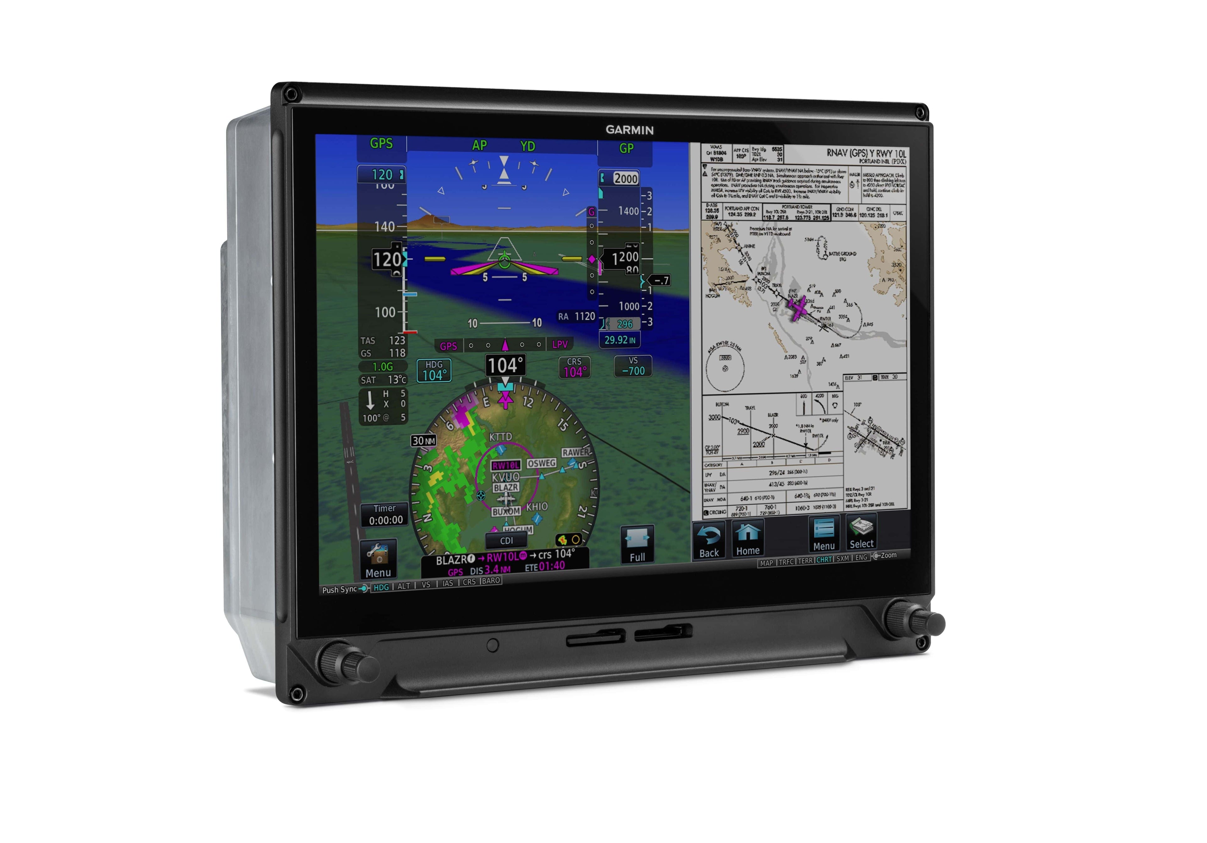 Garmin Flight Display System Garmin GDU 1210, G500 TXi, BLACK, Standard 010-02837-21 Garmin GDU 1210, G500 TXi, BLACK, Standard | Garmin Aviation