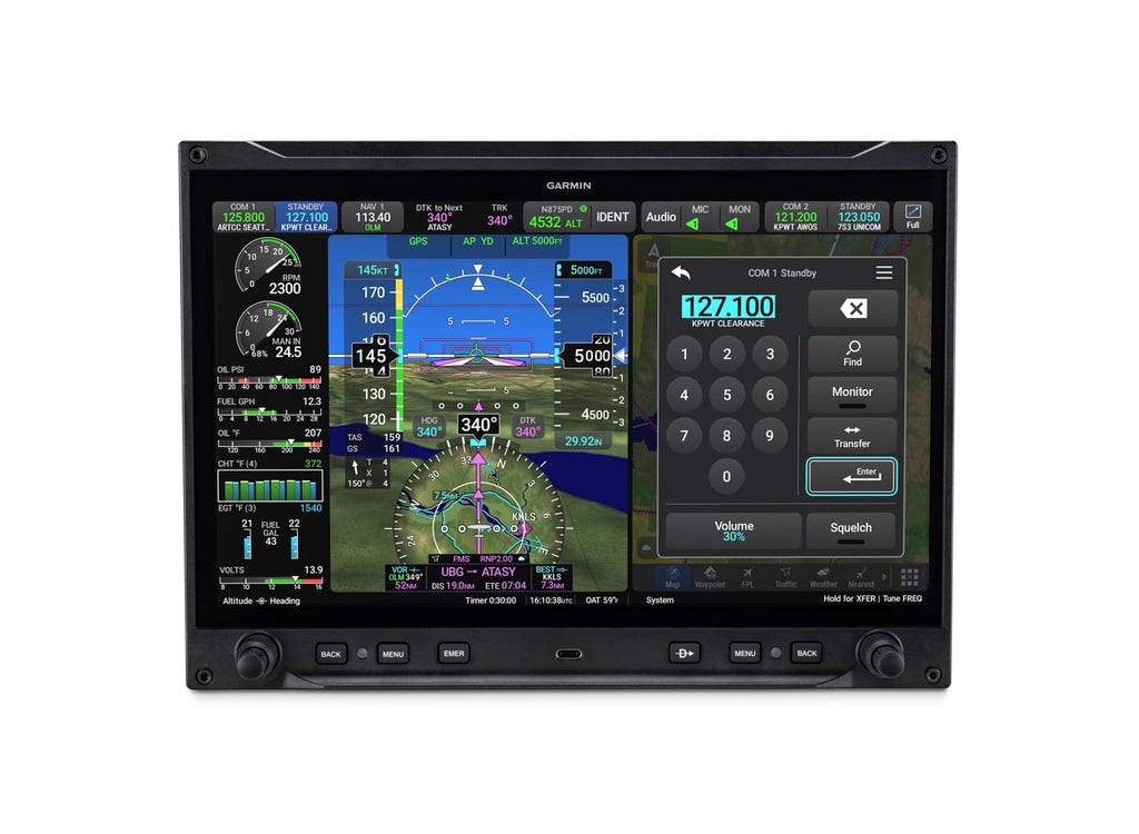 Garmin Flight Displays Garmin AXIS™ 11.6" Flight Display — GDU 116NC (IFR GPS + NAV/COMM + Audio Panel) 010-03002-00 Garmin AXIS™ 11.6" Flight Display — GDU 116NC (IFR GPS + NAV/COMM + Audio Panel)