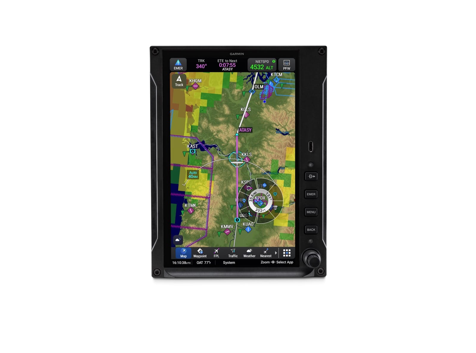 Garmin Flight Displays Garmin GDU 80P — 8-inch Portrait AXIS Flight Display (Certified) 010-04143-00 Garmin GDU 80P — 8-inch Portrait AXIS Flight Display (Certified)