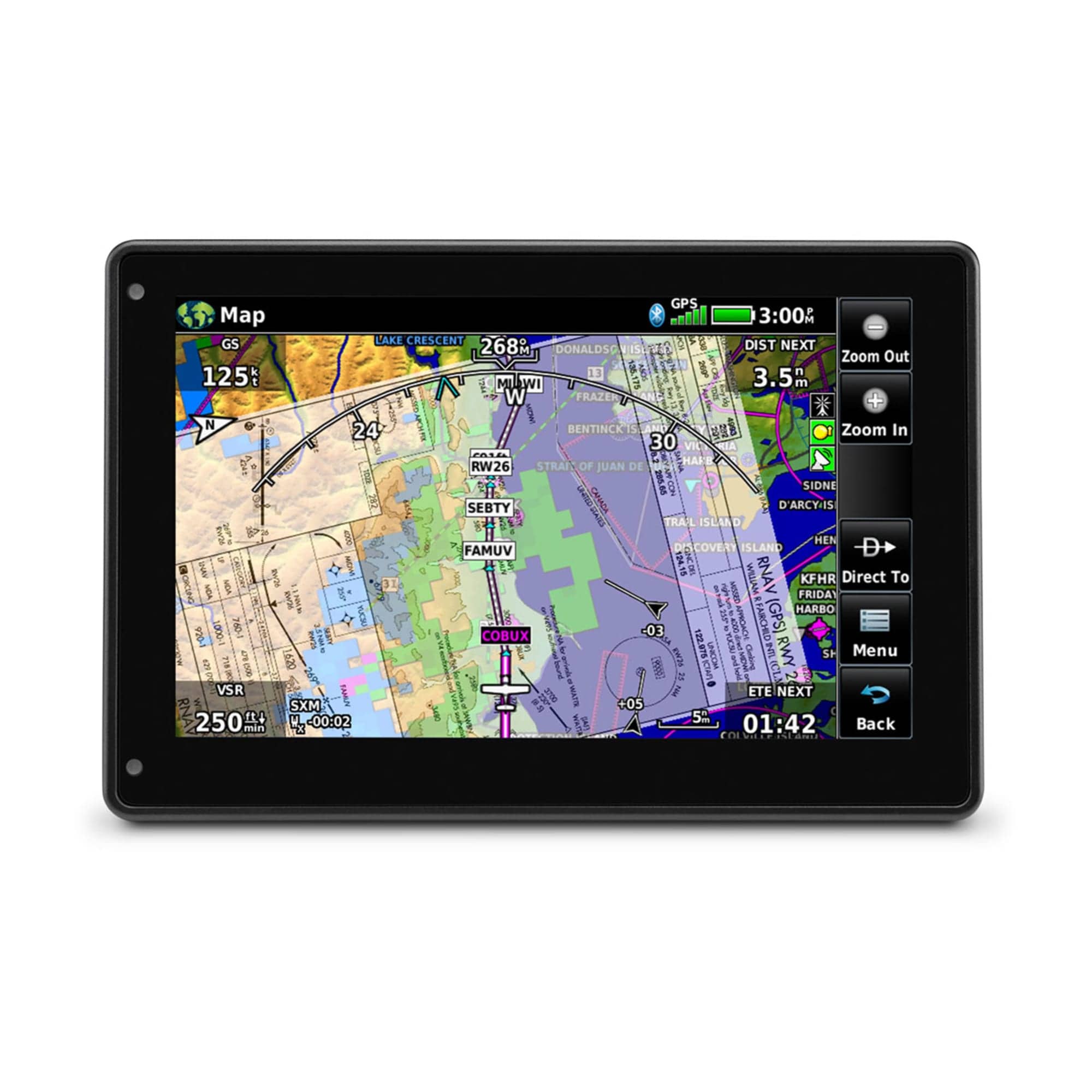 Garmin Portable Aviation GPS Garmin aera® 760 | Portable Aviation GPS Navigator 010-02303-01 Garmin aera® 760 | Portable Aviation GPS Navigator