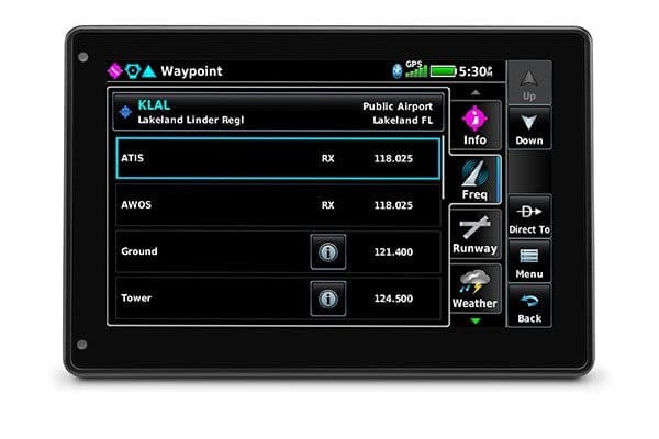 Garmin Portable Aviation GPS Garmin aera® 760 | Portable Aviation GPS Navigator 010-02303-01 Garmin aera® 760 | Portable Aviation GPS Navigator