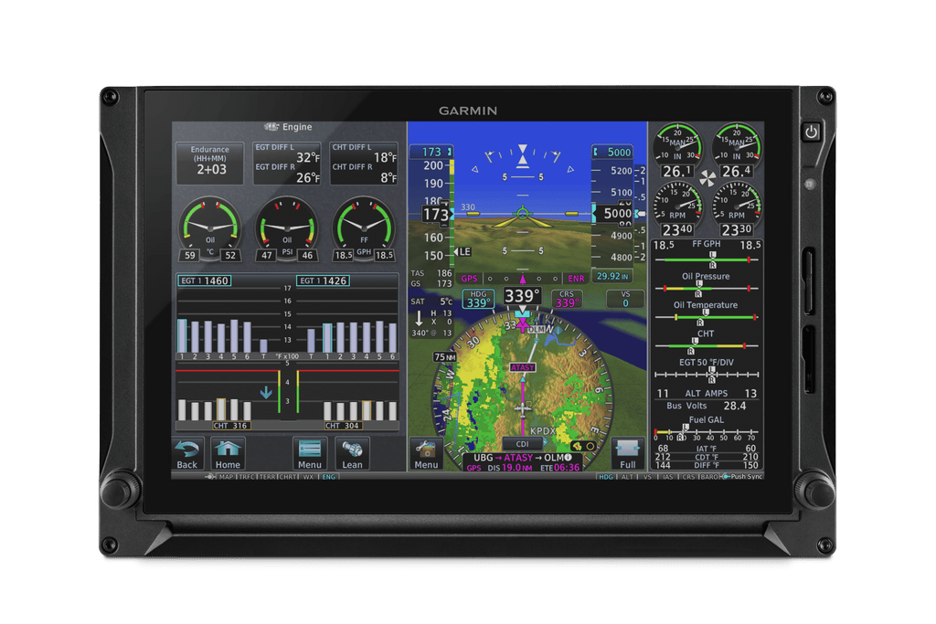 Garmin Primary Flight Display GDU 1060, G600 TXi, BLACK, Standard 010-01220-63 GDU 1060, G600 TXi, BLACK, Standard