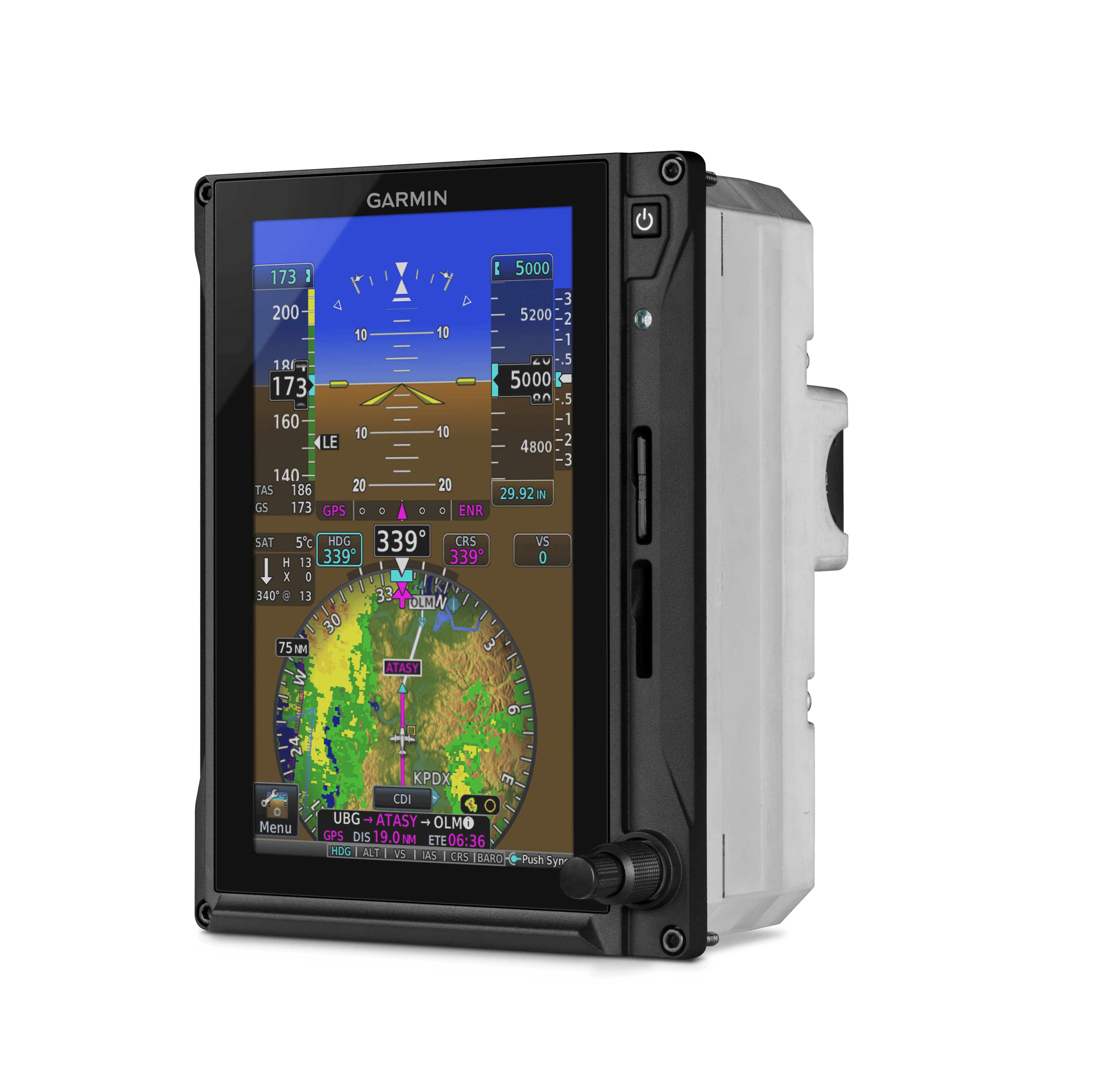 Garmin Primary Flight Display GDU 700P, G600 TXi, BLACK, Standard 010-01218-63 GDU 700P, G600 TXi, BLACK, Standard