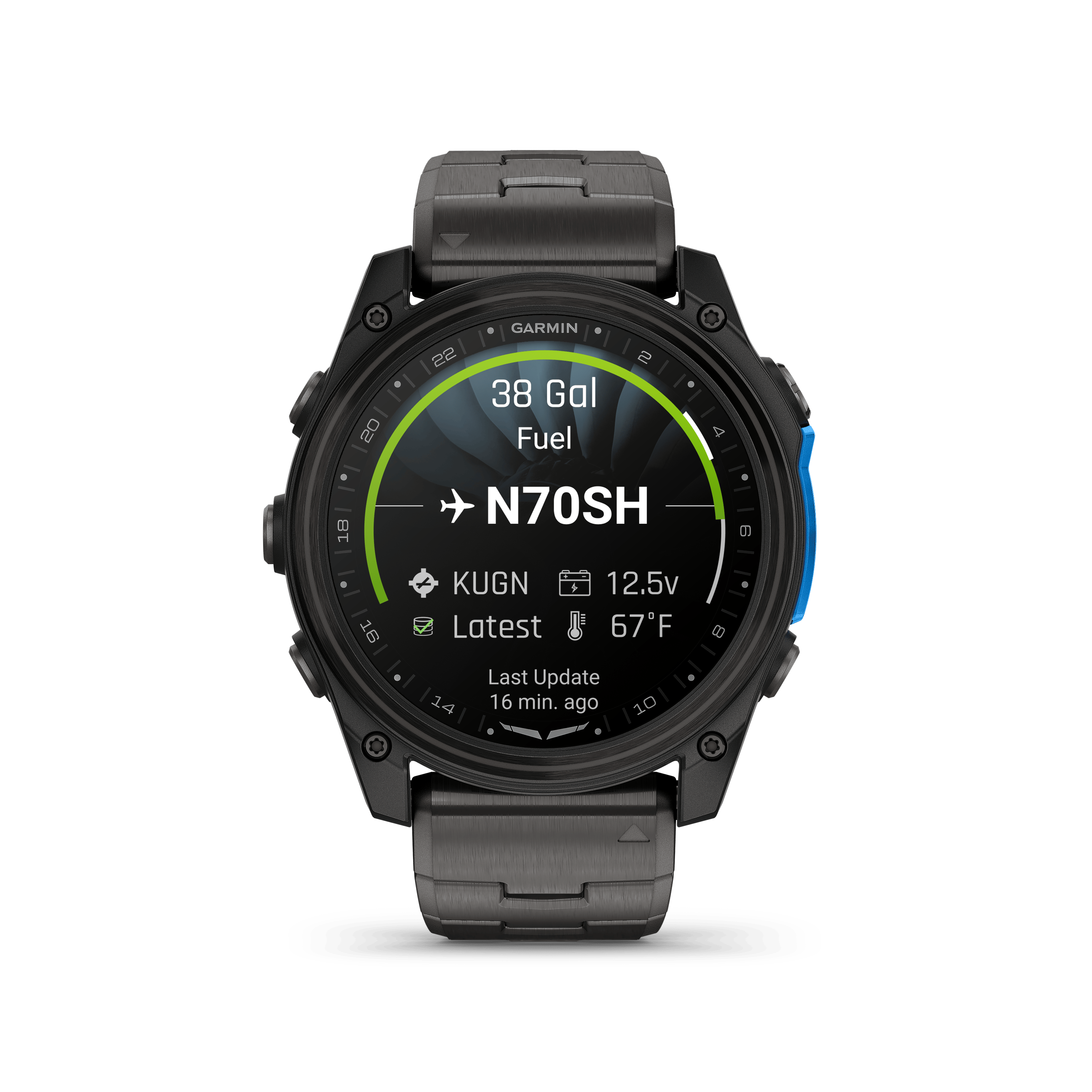 Garmin Watch D2™ Mach 2 Aviator Smart Watch D2™ Mach 2 Aviator Smart Watch