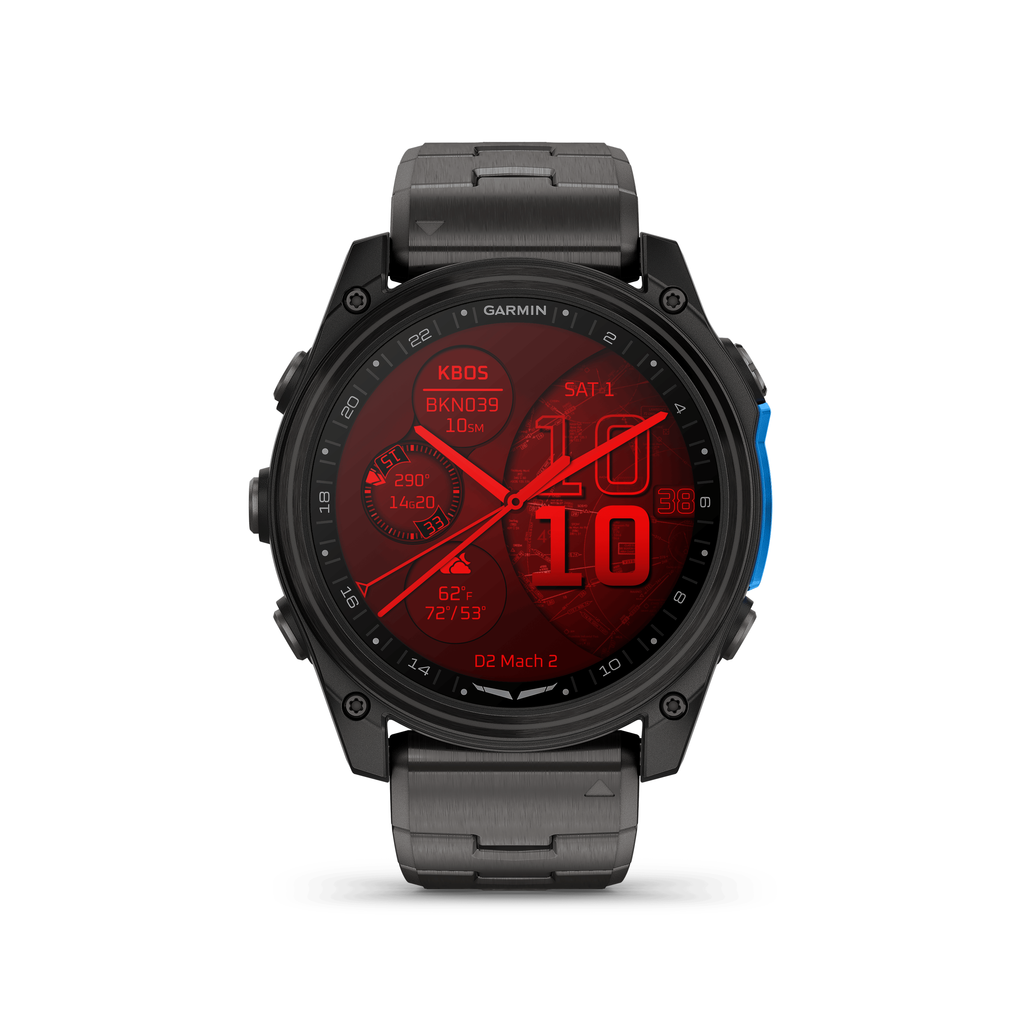 Garmin Watch D2™ Mach 2 Aviator Smart Watch D2™ Mach 2 Aviator Smart Watch