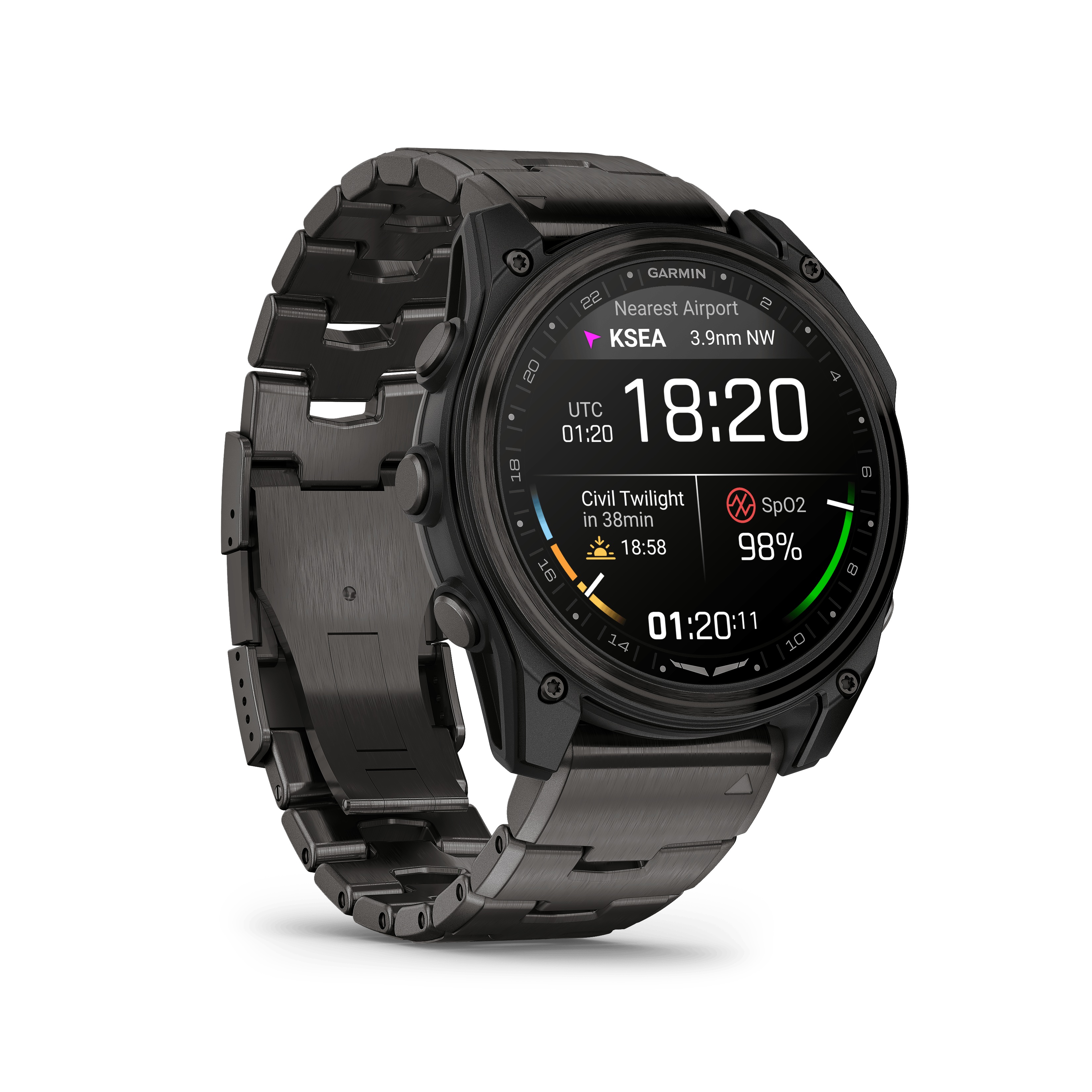 Garmin Watch D2™ Mach 2 Aviator Smart Watch D2™ Mach 2 Aviator Smart Watch