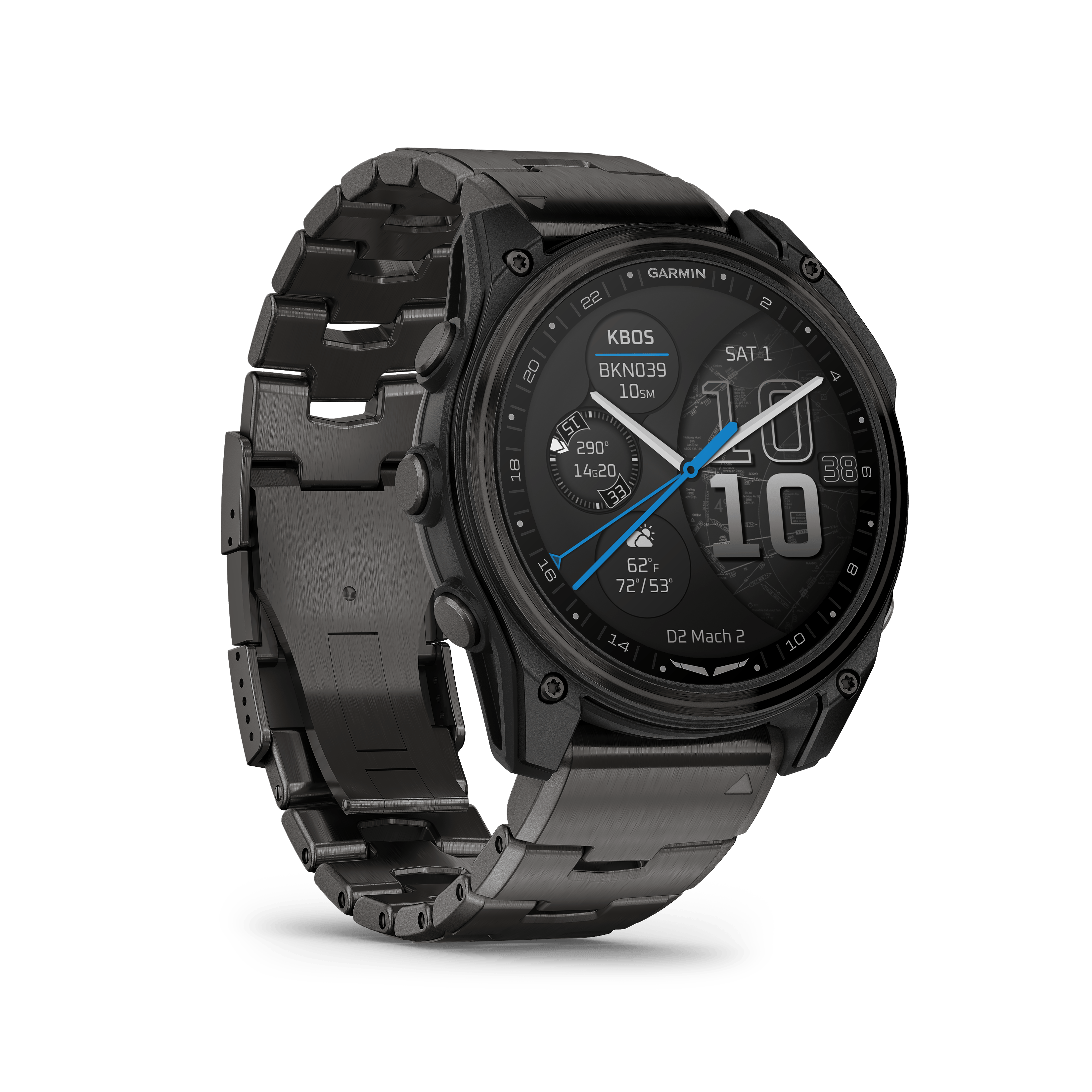 Garmin Watch D2™ Mach 2 Aviator Smart Watch D2™ Mach 2 Aviator Smart Watch