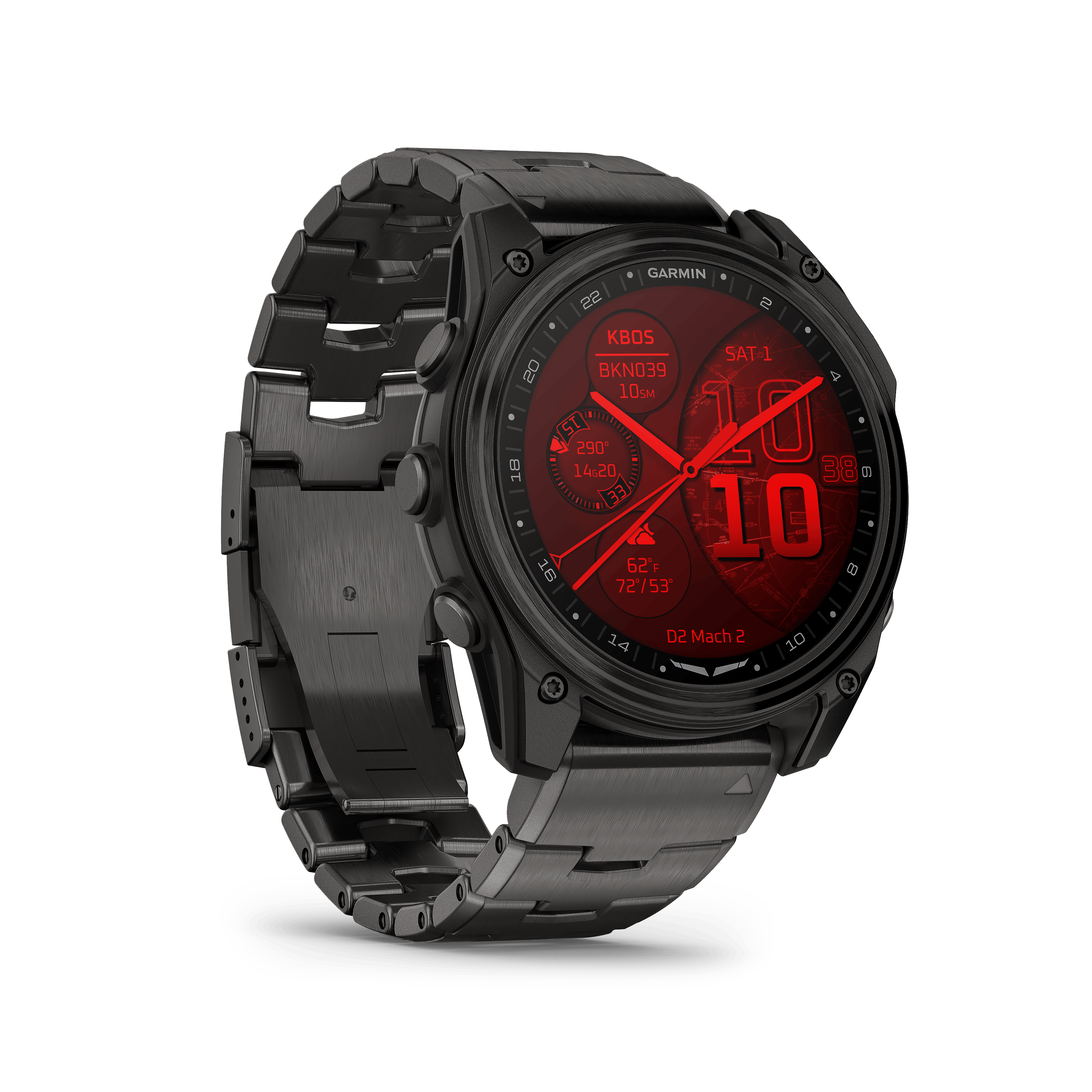 Garmin Watch D2™ Mach 2 Aviator Smart Watch D2™ Mach 2 Aviator Smart Watch