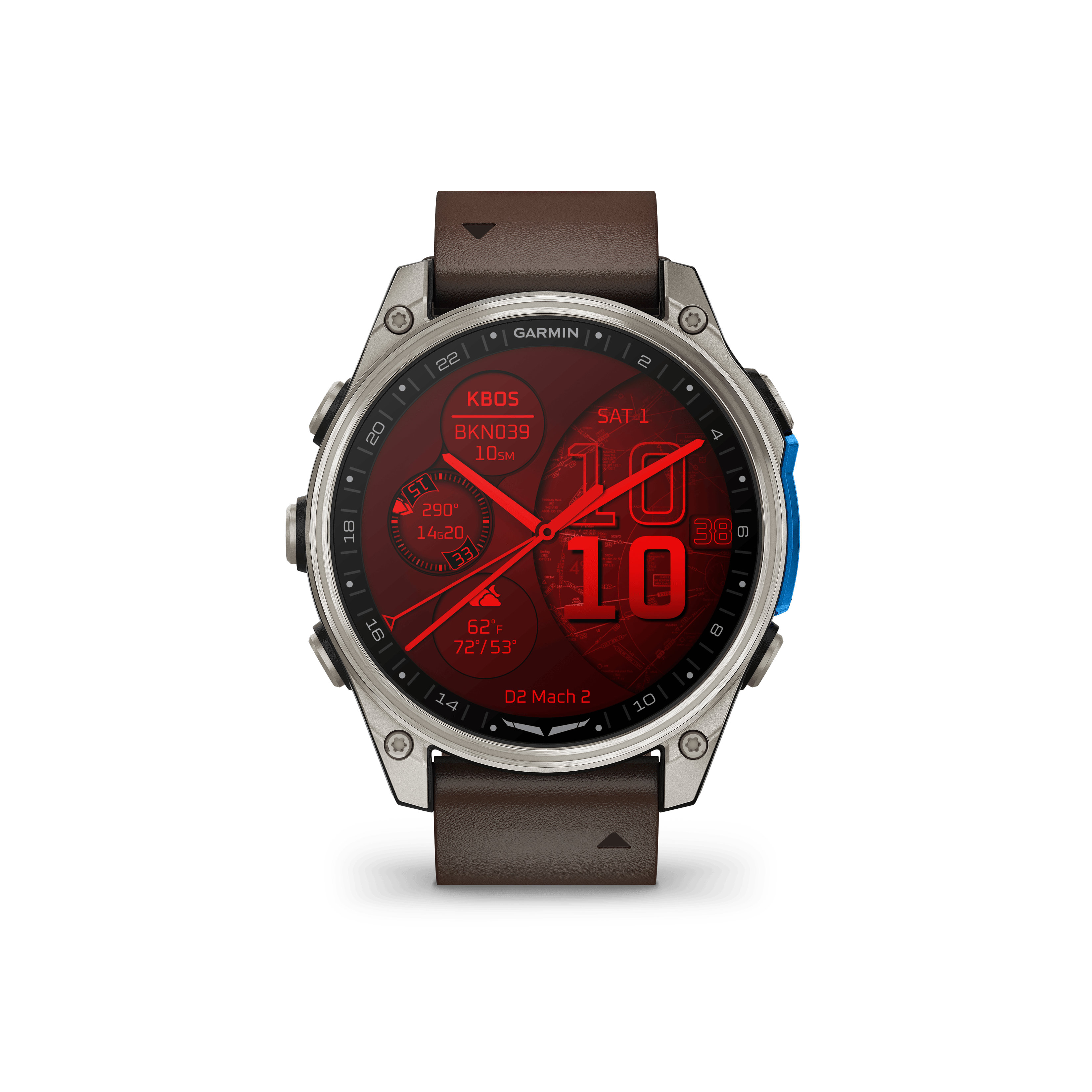 Garmin Watch D2™ Mach 2 Aviator Smart Watch D2™ Mach 2 Aviator Smart Watch