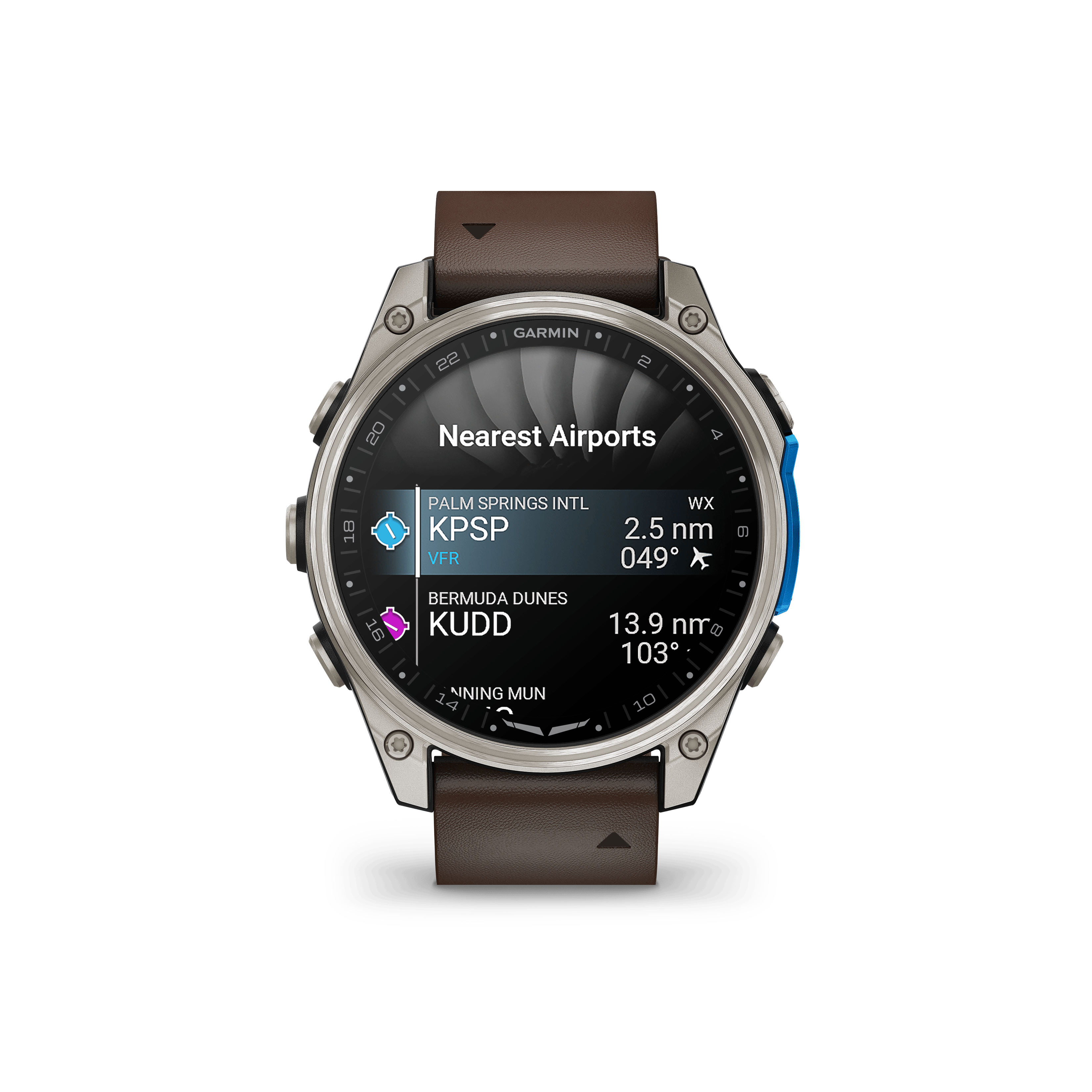 Garmin Watch D2™ Mach 2 Aviator Smart Watch D2™ Mach 2 Aviator Smart Watch