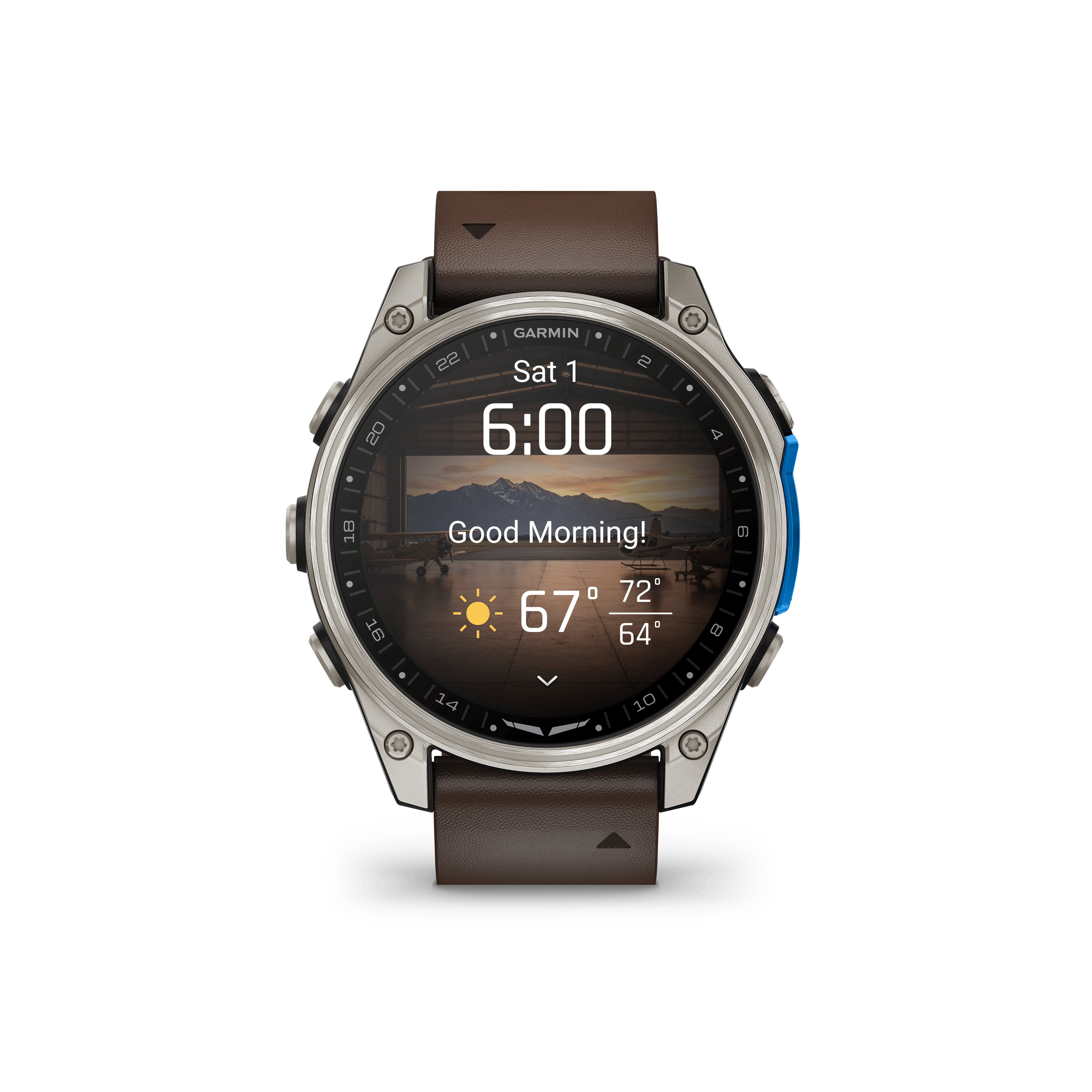 Garmin Watch D2™ Mach 2 Aviator Smart Watch D2™ Mach 2 Aviator Smart Watch