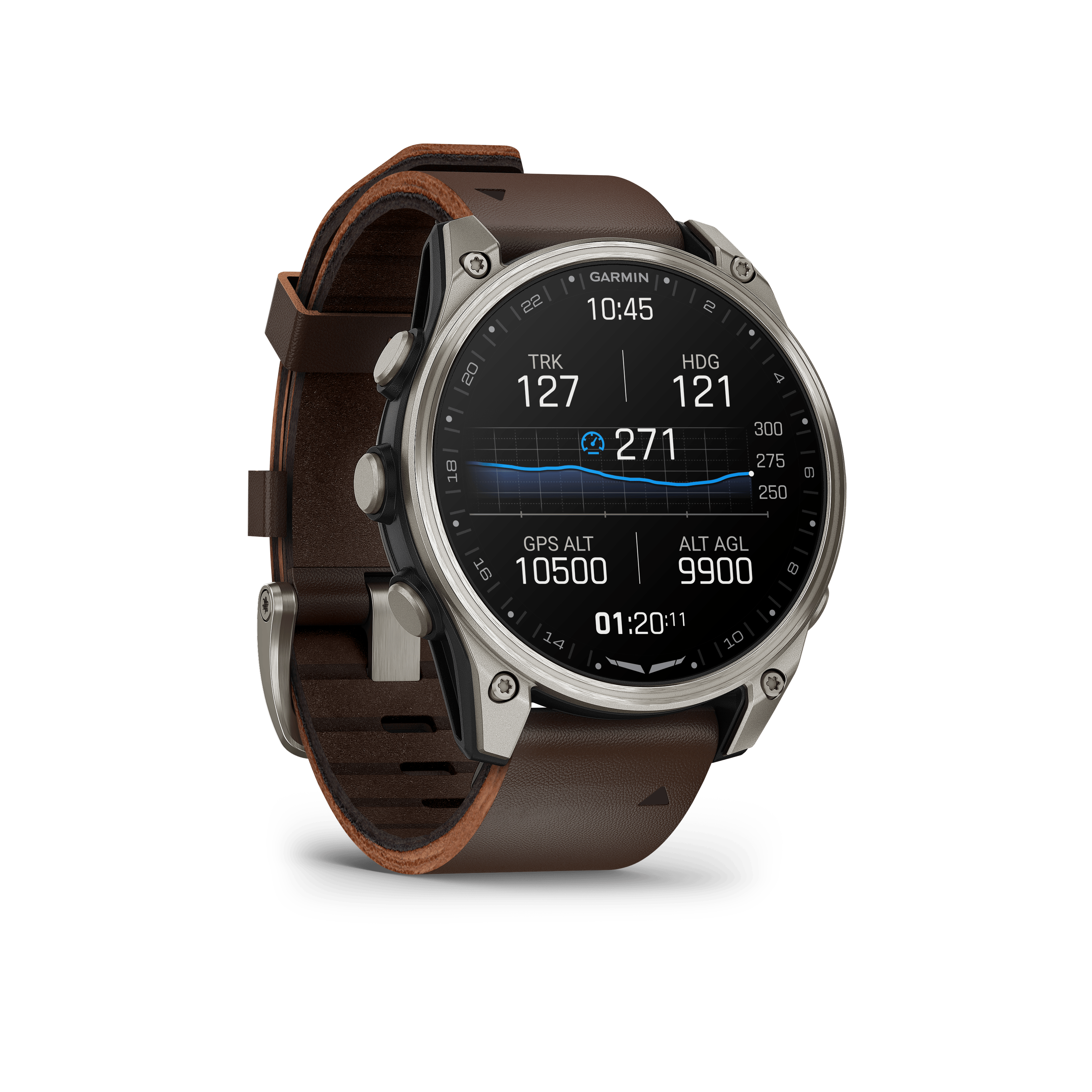 Garmin Watch D2™ Mach 2 Aviator Smart Watch D2™ Mach 2 Aviator Smart Watch