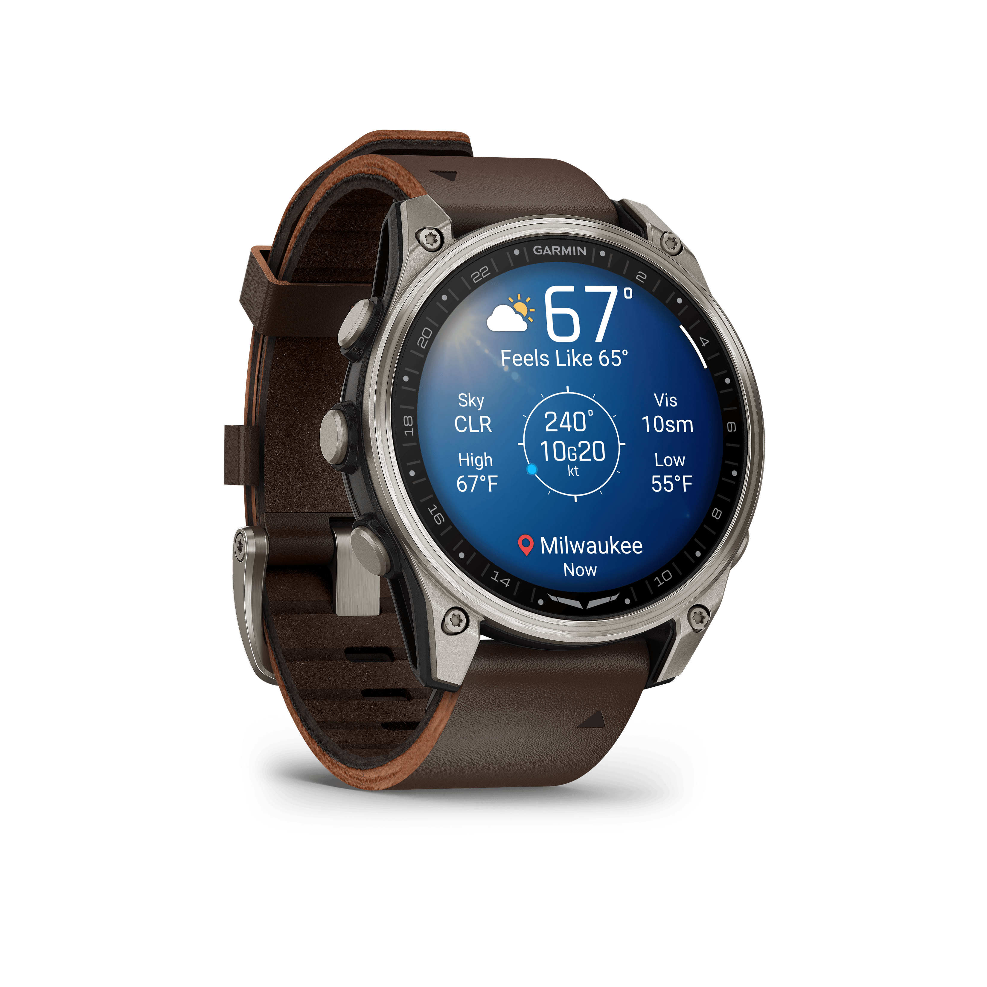 Garmin Watch D2™ Mach 2 Aviator Smart Watch D2™ Mach 2 Aviator Smart Watch