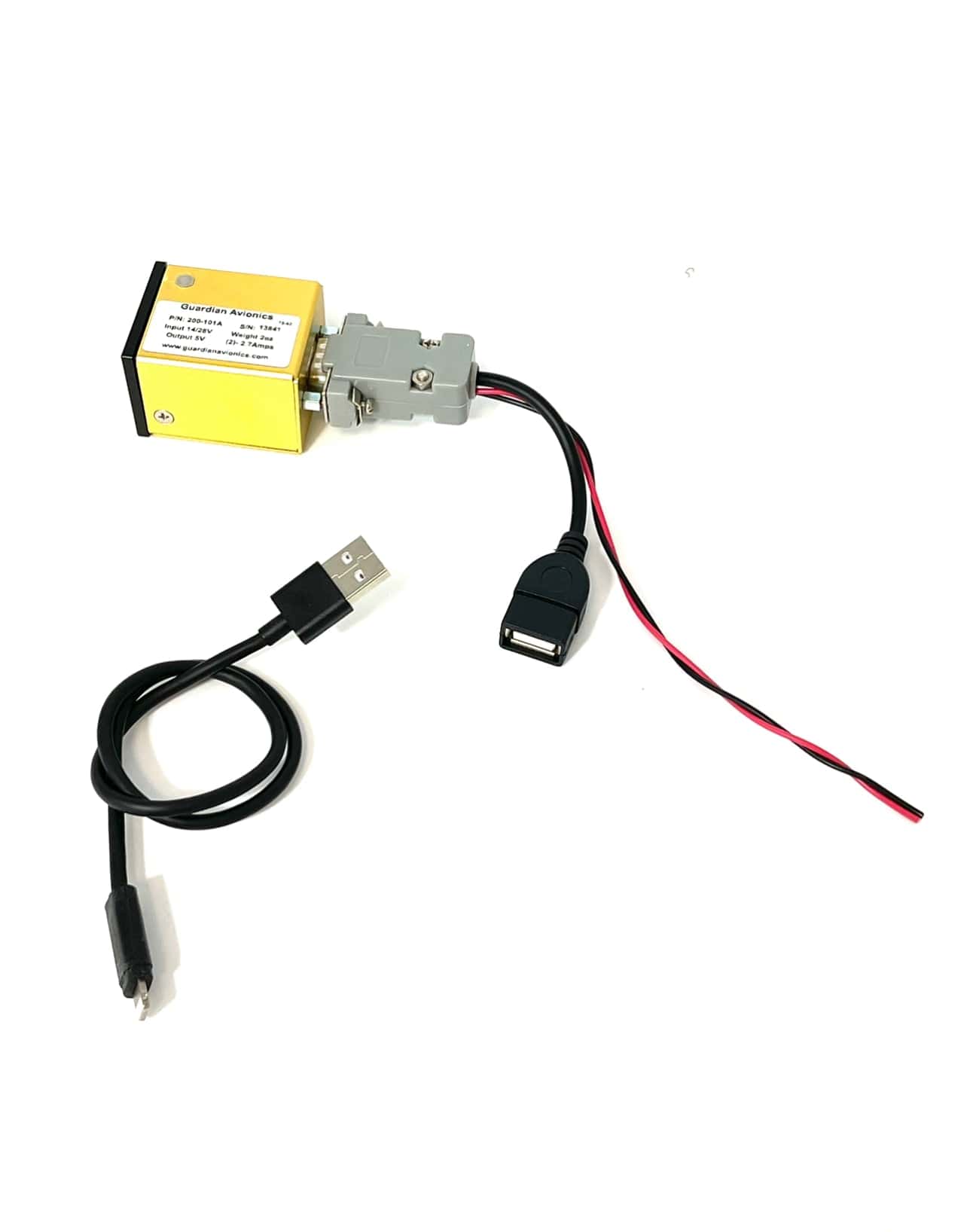 Guardian Avionics Accessories Pre Wire Harness for smartPower supplies 52-74 Pre Wire Harness for smartPower supplies