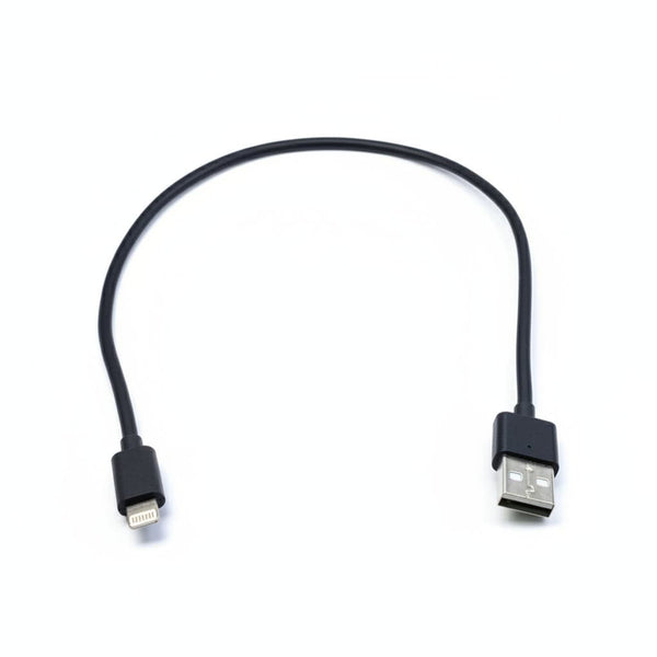 Guardian Avionics Cables MFi Certified Lightning to USB-A Cable, 0.4 m / 1.3 ft, Black 52-6 MFi Certified Lightning to USB-A Cable, 0.4 m / 1.3 ft, Black