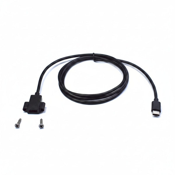 Guardian Avionics Cables USB-C Female to USB-C Male Cable, 1.2 m / 3.9 ft, Black 52-42 USB-C Female to USB-C Male Cable, 1.2 m / 3.9 ft, Black