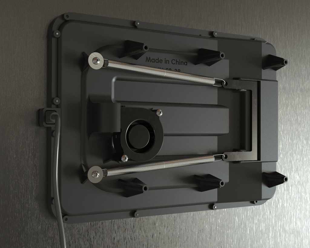 Guardian Avionics iPad Mounts No Cooling Fan + No Trim Bezel smartPanel Mount for Apple iPad 10th Gen / iPad A16 (11th Gen) 52-60 smartPanel Mount for Apple iPad 10th Gen / iPad A16 (11th Gen)