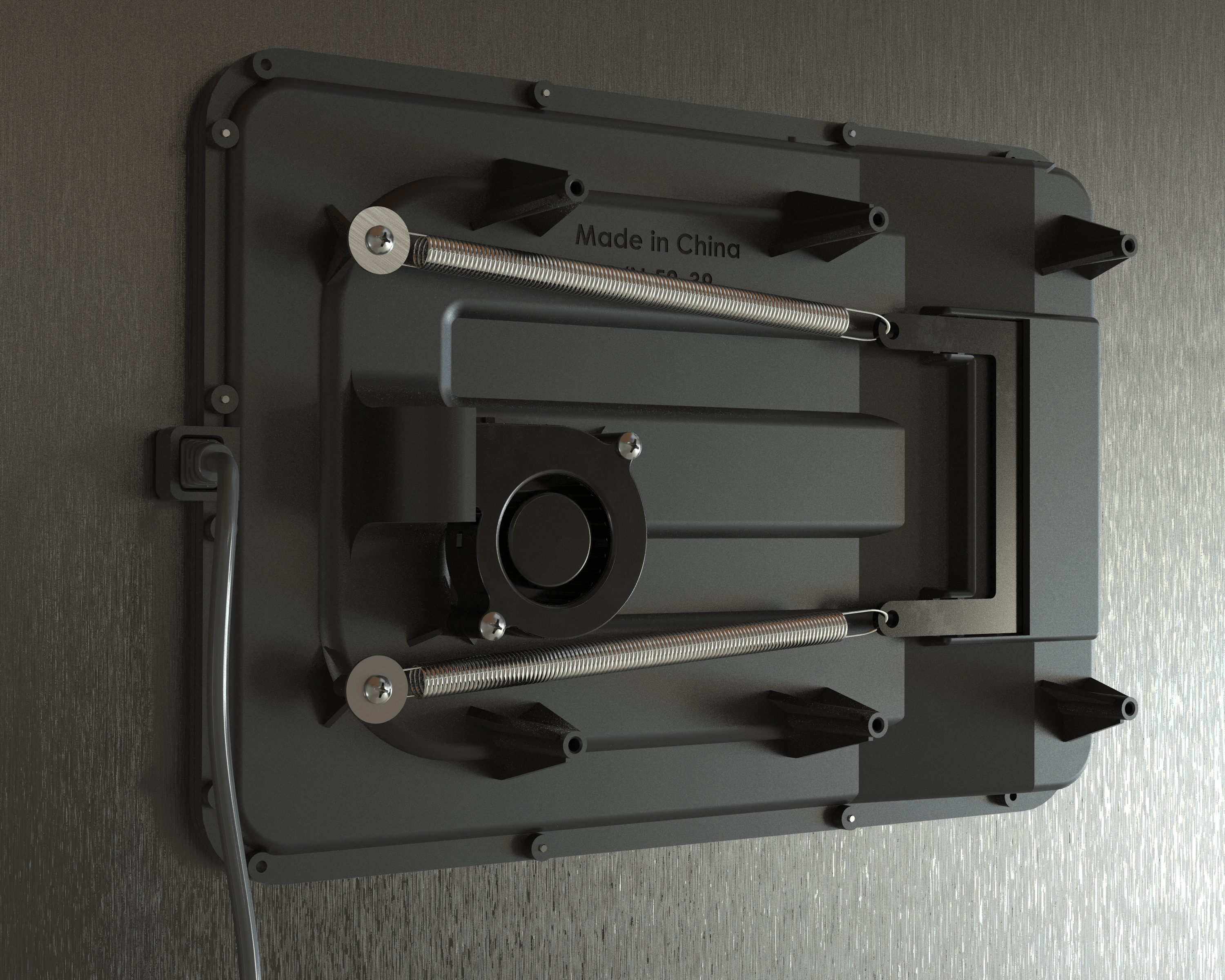 Guardian Avionics iPad Mounts No Cooling Fan + No Trim Bezel smartPanel Mount for Apple iPad 10th Gen / iPad A16 (11th Gen) 52-60 smartPanel Mount for Apple iPad 10th Gen / iPad A16 (11th Gen)