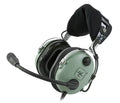 David Clark Aviation Headset | Straight Cord, Dual Plug, Flex Boom, M-7/A