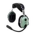 David Clark Aviation Headset | Youth, Straight Cord, Dual Plug, Flex Boom, M-7/A