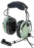 David Clark Aviation Headset | Straight Cord, Dual Plug, Wire Boom, M-7/DC