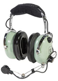 David Clark Helicopter Headset | Coil Cord, U-174/U Plug, Wire Boom, M-101
