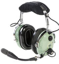 David Clark Helicopter Headset | Coil Cord, U-174/U Plug, Flex Boom, M-7/A