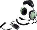 David Clark Aviation Headset | ENC, Low Impedance, Coil Cord, U-174/U, Battery