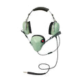 David Clark Ground Support Headset | Mic Shield/Straps, PTT, Straight Cord, SC-267 Plug