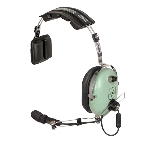 David Clark Deicing Headset | Single Ear, Coil Cord, SC-267 Plug