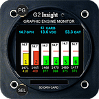 Insight Instrument Corp G2 Enstrom 4-Cyl (includes CHT Adaptor Probe, TIT Probe, 14ft 4-cyl Harness) 610C-266 G2 Enstrom 4-Cyl (includes CHT Adaptor Probe, TIT Probe, 14ft 4-cyl Harness)