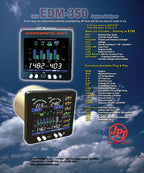 JP Instruments Engine Monitor JP Instruments EDM 350 (4 Cylinder) EDM-350-4C JP Instruments EDM 350 Engine Monitor | Experimental Aircraft