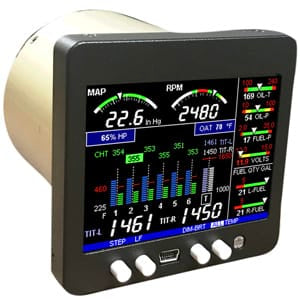 JP Instruments Engine Monitor JP Instruments EDM 350 (4 Cylinder) EDM-350-4C JP Instruments EDM 350 Engine Monitor | Experimental Aircraft